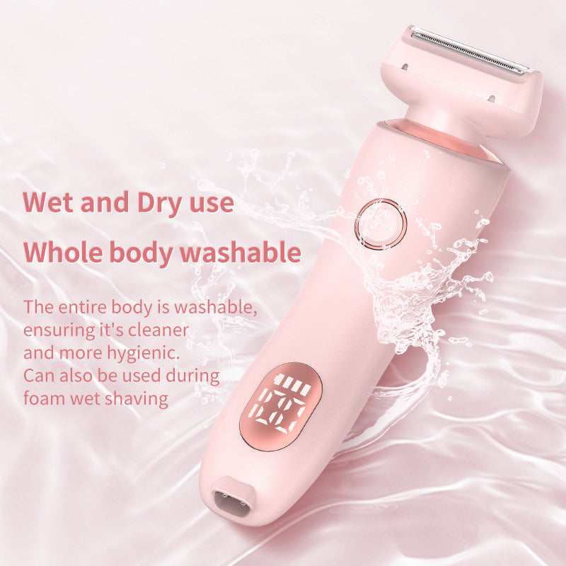 Beauty Device Electric Shaver for Men and Women, Intimate Area Hair Removal, Pubic Hair Trimmer, No Residue, Universal