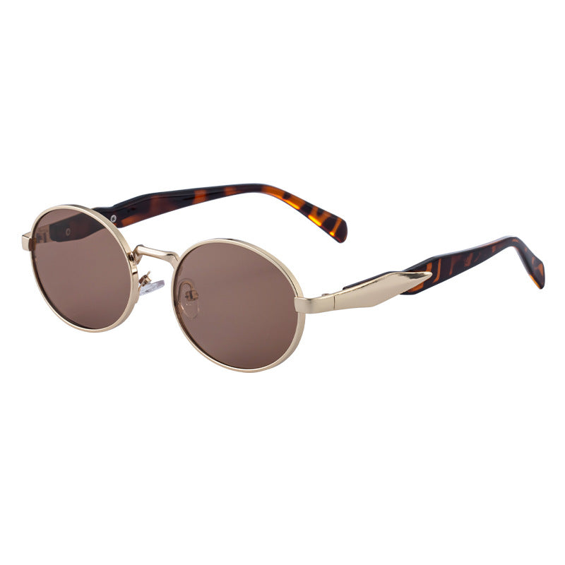 2025 New Style Sunglasses for Women, Oval Frame Sunglasses for Driving, Sun Protection Glasses for Men