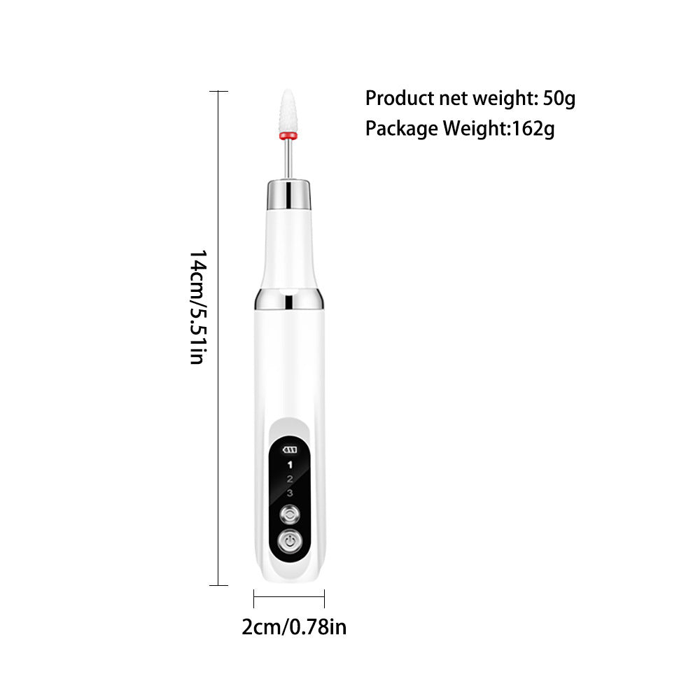 Hot-Selling Beauty Device Non-Heating Nail Drill Electric Nail Polish Remover Nail Art Tool Nail Grinder