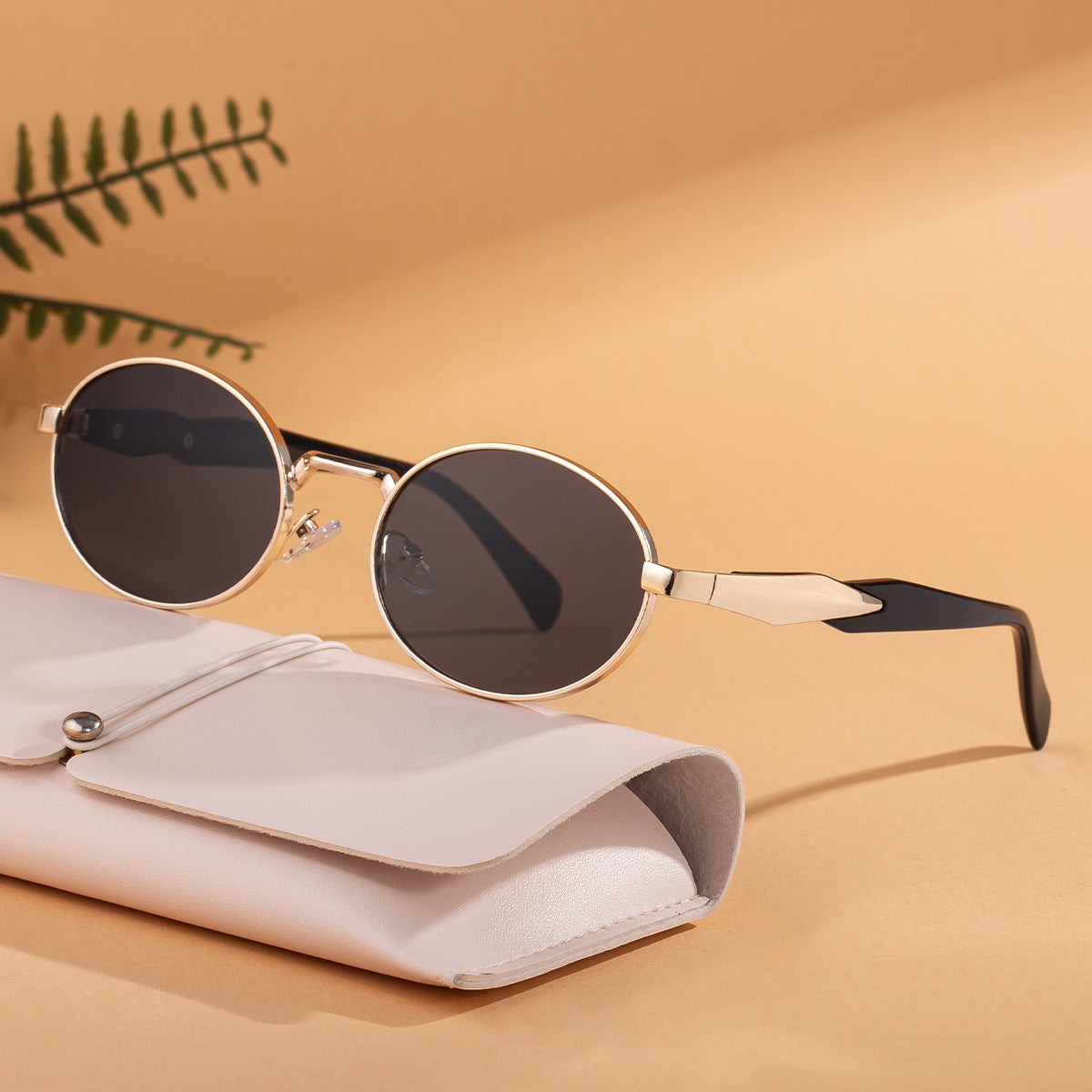 2025 New Style Sunglasses for Women, Oval Frame Sunglasses for Driving, Sun Protection Glasses for Men