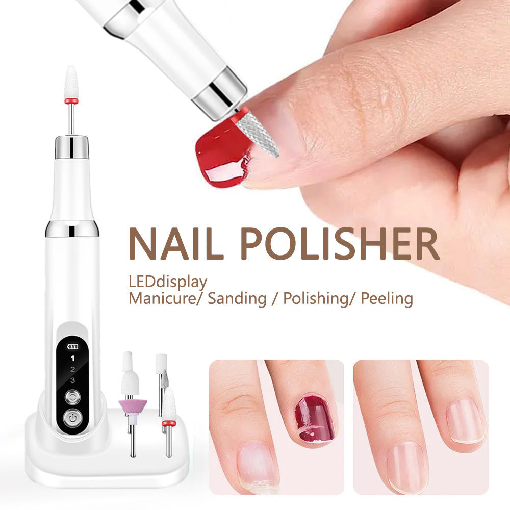 Hot-Selling Beauty Device Non-Heating Nail Drill Electric Nail Polish Remover Nail Art Tool Nail Grinder