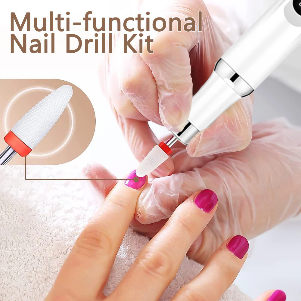 Hot-Selling Beauty Device Non-Heating Nail Drill Electric Nail Polish Remover Nail Art Tool Nail Grinder