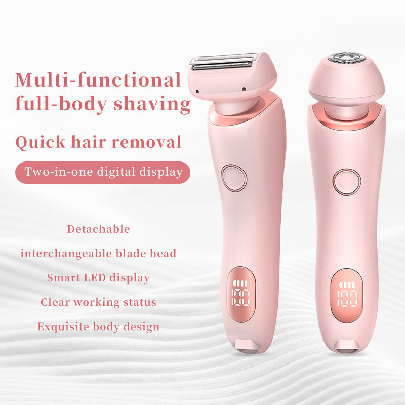 Beauty Device Electric Shaver for Men and Women, Intimate Area Hair Removal, Pubic Hair Trimmer, No Residue, Universal