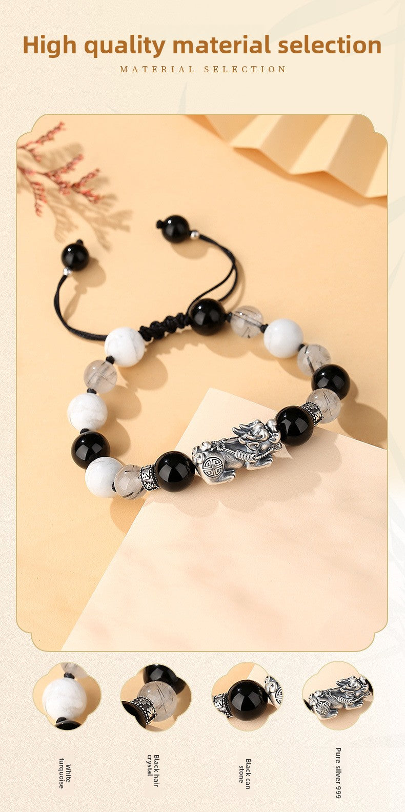 999 Pure Silver Lucky Pi Xiu Couple Bracelet - Chinese Knotwork Rope for Him & Her | Fu Symbol Protection Jewelry | Unique Valentine's Day Gift
