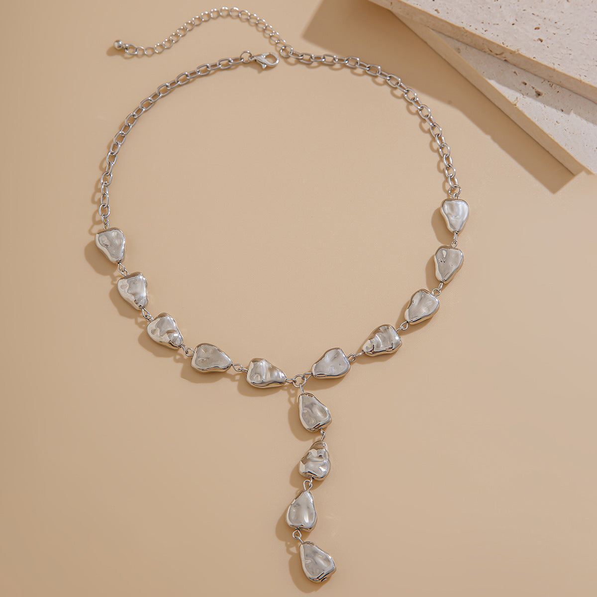 Baroque Irregular Y-shaped Collarbone Chain Ins Style Necklace for Women Collarbone Chain