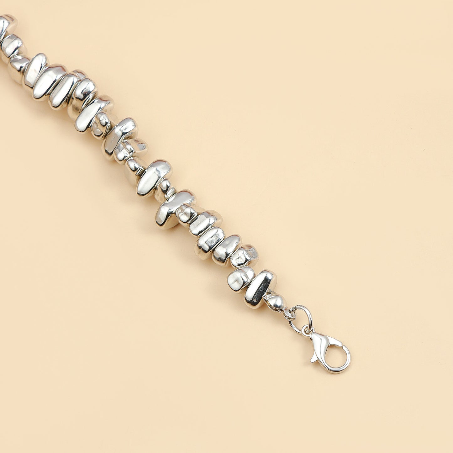 Heart Fringe Pendant Necklace - Asymmetric Beaded Choker Chain | Y2K Dainty Layered Jewelry for Women