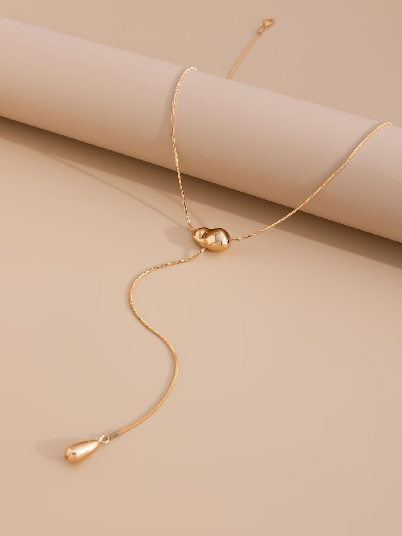 Trendy Long Layered Necklace - Minimalist Choker for Women