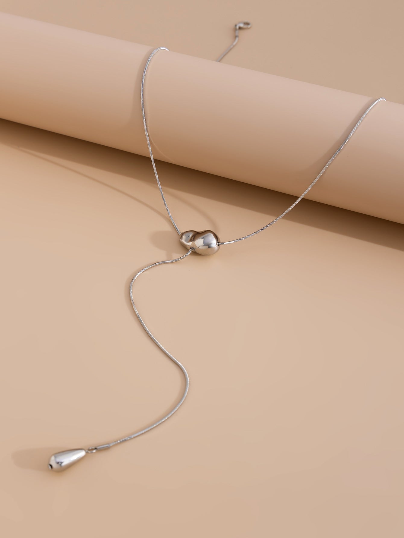 Trendy Long Layered Necklace - Minimalist Choker for Women