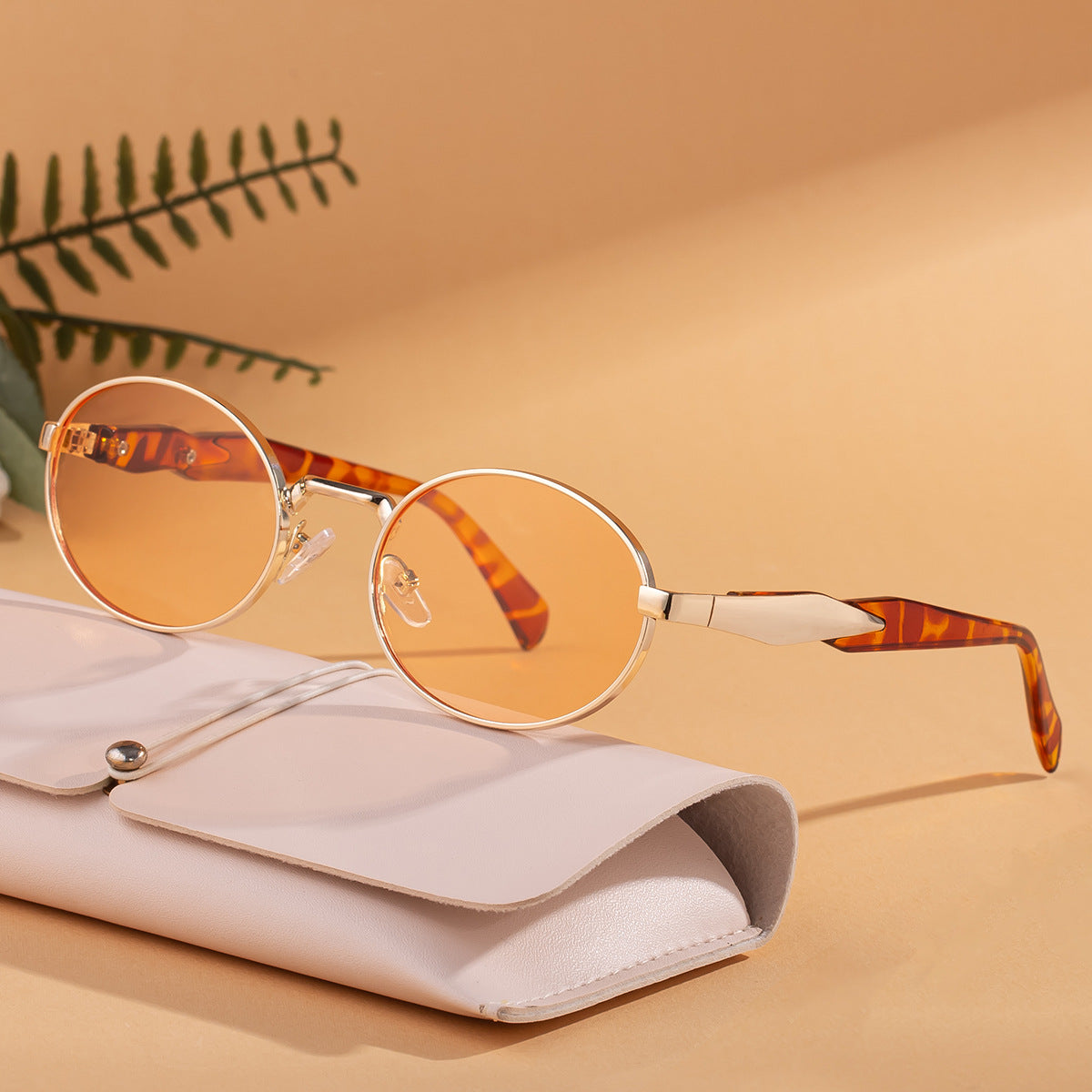 2025 New Style Sunglasses for Women, Oval Frame Sunglasses for Driving, Sun Protection Glasses for Men