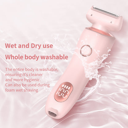 Beauty Device Electric Shaver for Men and Women, Intimate Area Hair Removal, Pubic Hair Trimmer, No Residue, Universal