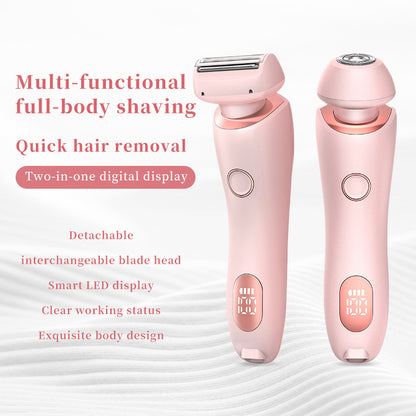 Beauty Device Electric Shaver for Men and Women, Intimate Area Hair Removal, Pubic Hair Trimmer, No Residue, Universal