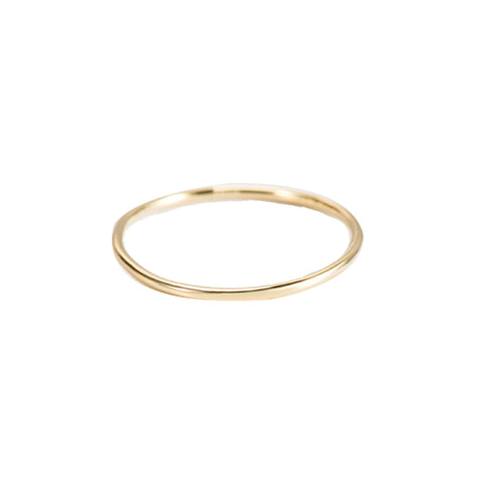 Fashion S925 Sterling Plain Band Silver Ring Smooth Line Simple Thin Ring for Women Index Finger Ring Tail Ring Silver Jewelry