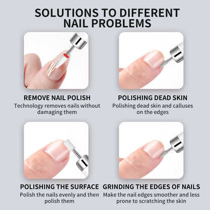 Hot-Selling Beauty Device Non-Heating Nail Drill Electric Nail Polish Remover Nail Art Tool Nail Grinder