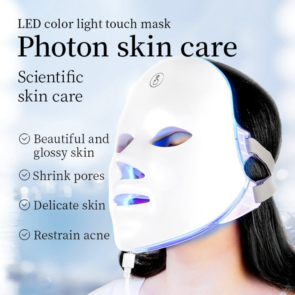Photon Skin Rejuvenation Beauty Device LED Red Blue Light Beauty Mask Large Lamp Home Facial Mask Device