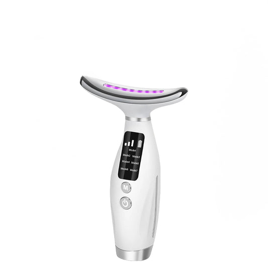 Neck Beauty Device 7 Colors Light Beauty Device Lifting Firming Face Neck Multi-Functional Massager Reducing Neck Wrinkles